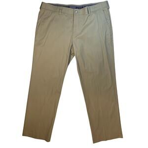 PGA Tour Khaki Golf Pants Men 40x30 Straight Stretch Performance Office hybrid